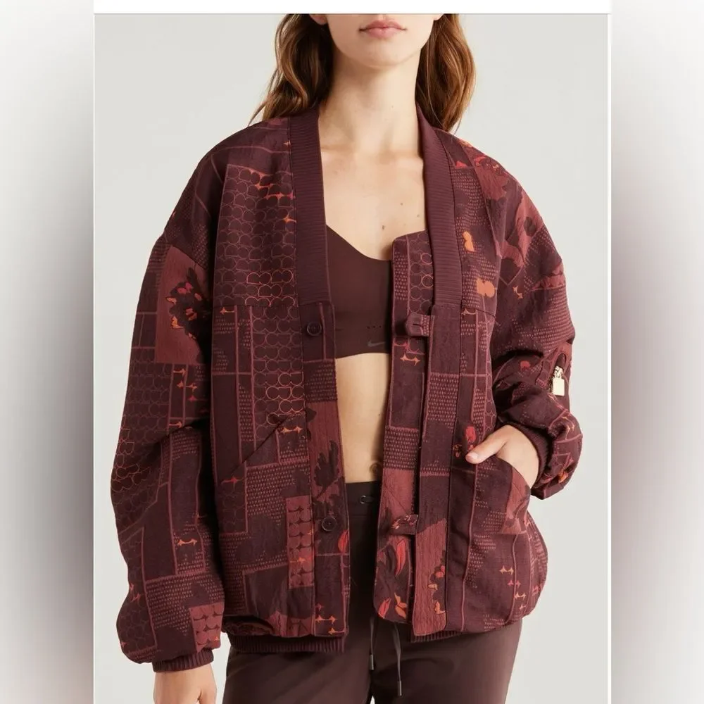 Women’s Nike Naomi Osaka Oversize Jacquard collection Jacket size Small, NWT